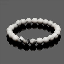 Natural Stone Beads Bracelets High Quality Tiger Eye Buddha Lava Round Beads Elasticity Rope Bracelets for women & men jewelry