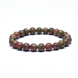 Natural Stone Beads Bracelets High Quality Tiger Eye Buddha Lava Round Beads Elasticity Rope Bracelets for women & men jewelry