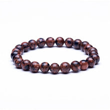 Natural Stone Beads Bracelets High Quality Tiger Eye Buddha Lava Round Beads Elasticity Rope Bracelets for women & men jewelry