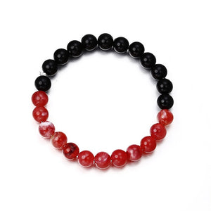 Fashion Acrylic Distance Bracelets For Women Men Classic Black and White Charm Beads Bracelet & Bangles Jewelry gift ns74