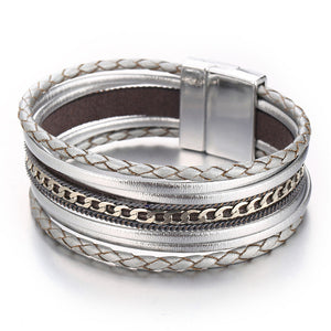 26 Design Vintage Multiple Layer Leather Bracelet For Women Men New Bead Pearl Charms Wrap Bracelets 2019 Femme Fashion Jewelry