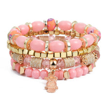 Crystal Bead Bracelets for Women Vintage Bracelet Female Jewelry Tassel Natural Stone Charms Wristband Gift pulseira feminina